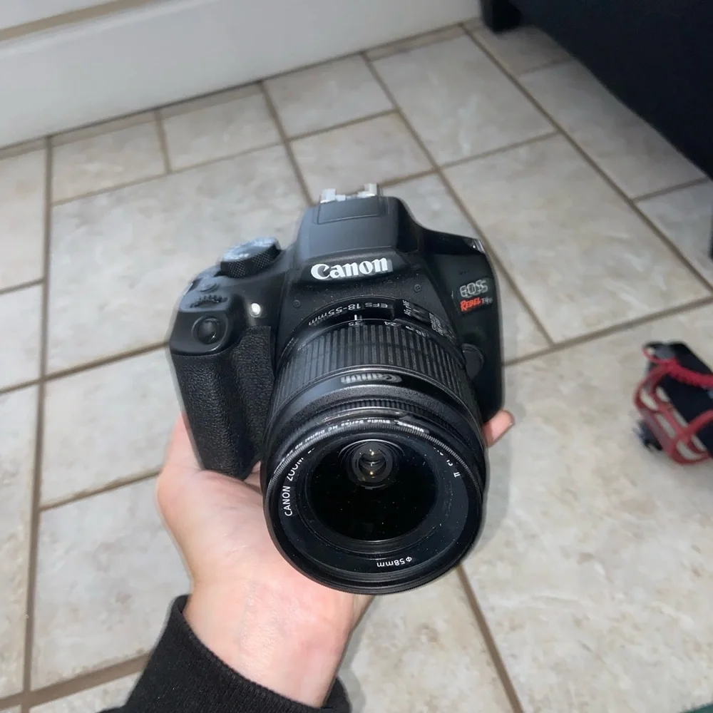 Canon Rebel T6 Camera